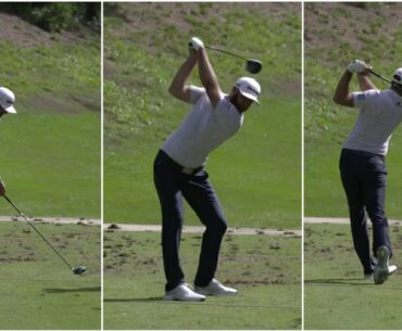 Dustin Johnson Warm Up Session At Sentry TOC 2021(Only Swing)