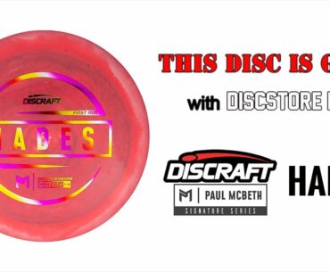 TDIG Ep1 Discraft Paul Mcbeth Hades Disc Golf Disc Review