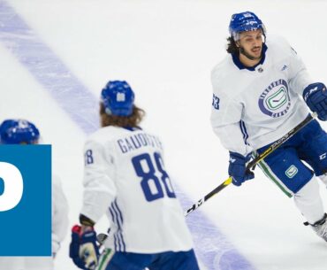 Vancouver Canucks Jalen Chatfield and Zack MacEwen speak to media | The Province