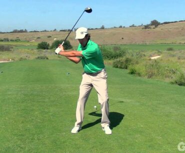 Golf Tips Magazine: Instant Golf Swing Fix- Slo-Mo Golf Swings