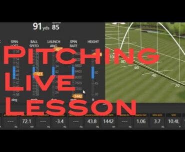 Golf Tip| Pitching On Course Lesson