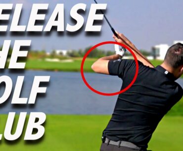 RELEASE THE GOLF CLUB CORRECTLY | No More chicken Wing | Golf Dubai Tips