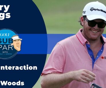 Harry Higgs on botching his first interaction with Tiger Woods