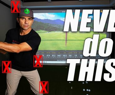 5 Things to Never Do in Your Golf Swing