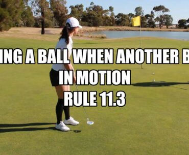 Are You Permitted to Mark Your Ball When Another Ball is in Motion? - Golf Rules