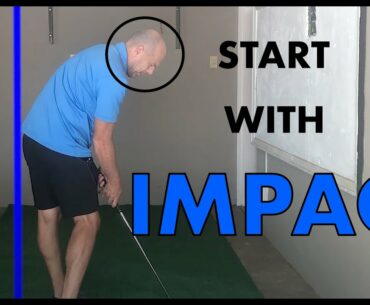Practice the Impact Position FIRST - Indoor Winter Training Part 1