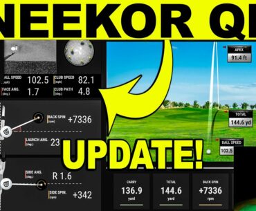 UNEEKOR QED - BIG UPDATE!  Power Swing Cards & Club Sticker Review (Golf Simulator)