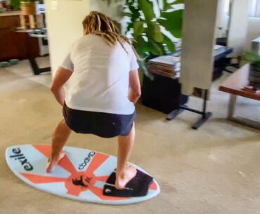 Quarantine Carpet Skimboarding!