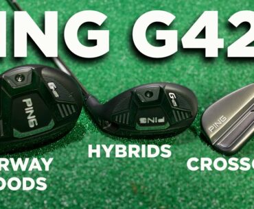 Ping G425 Fairway woods, Hybrids and Crossover