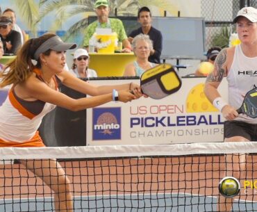 Surprising Women’s Doubles 30+ Gold Medal Match from Minto US Open Pickleball Championships 2017