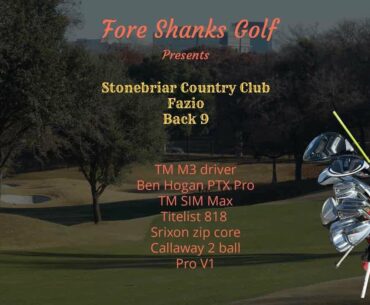 Stonebriar Country Club-Fazio Course Back 9