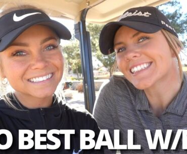 (GOLF) HOW LOW CAN TWO PROS GO IN A BEST BALL???