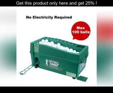 best Golf Ball Dispenser No Electricity Required Automatic serve Box