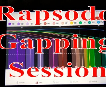 Rapsodo Club Gapping Session