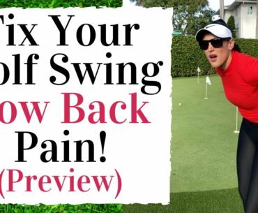 LOW BACK PAIN FROM GOLF? These Moves Can Help!