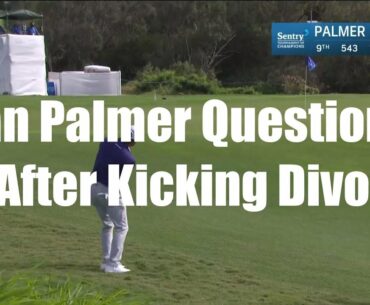 Ryan Palmer Questioned After Kicking Divot - Golf Rules