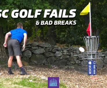 2020 DISC GOLF FAILS, BAD BREAKS & LOWLIGHTS | Gatekeeper Media | Wysocki, Jones, Lizotte, Koling