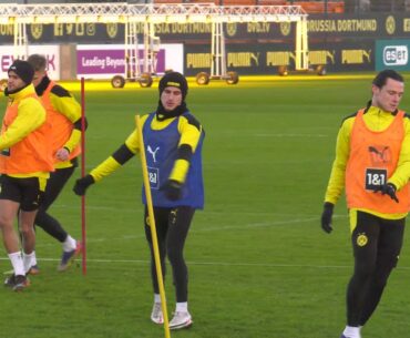 Trainingsvideo von Borussia Dortmund vom 12.Januar 2021
