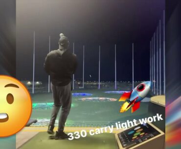 Going, Going, Gone! Watch Yankees outfielder Aaron Hicks crush a golf ball 330 yards over the net