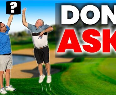 TRY NOT TO LAUGH AT THIS NEW GOLF MATCH !