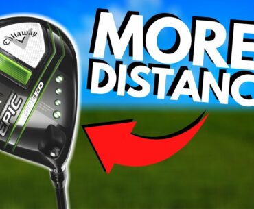 THE NEW CALLAWAY EPIC SPEED DRIVER... "MORE DISTANCE FOR EVERYONE"!?