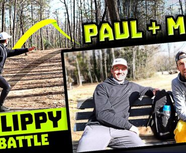 MOLT & PAUL ULIBARRI play Disc Golf!! // FLIPPY DISC CHALLENGE