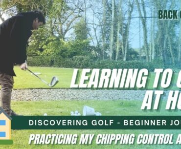 At Home Chipping Practice - Beginner Journey EP04 // Discovering Golf