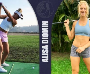 Meet Pro Golfer Alisa Diomin | Golf Swing 2021
