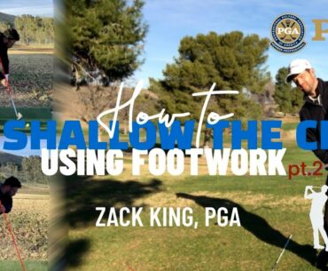 Swing Instruction | Perfect swing sequence using footwork | KingProGolf