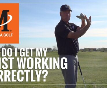 Malaska Golf // How Do I Get My Wrist Working Correctly in the Golf Swing?