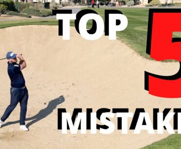 TOP 5 AMATEUR MISTAKES!! IS THIS YOU?!?!