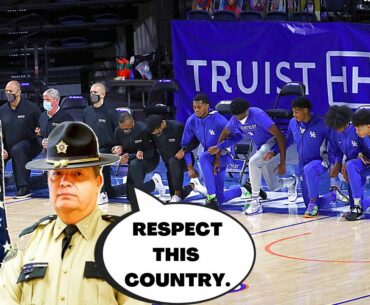 SHERIFF John Root CLAPS Back at University of KENTUCKY WILDCATS for KNEELING during NATIONAL ANTHEM!