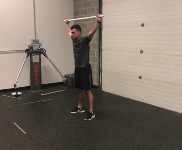 Overhead Squat - PVC Pipe