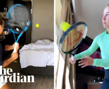 Australian Open players forced to isolate in hotel rooms after multiple Covid-19 cases
