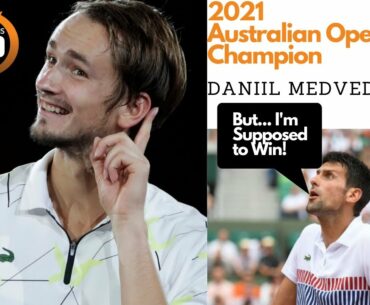 PREDICTION: Why Daniil Medvedev NOT Novak Djokovic will win the Australian Open in 2021.