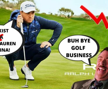 PGA Golfer Justin Thomas FIRED by RALPH LAUREN over SLUR! While CLOTHING is MADE IN CHINA!