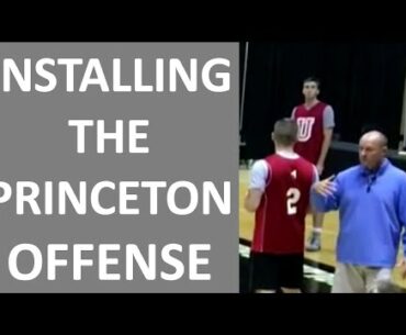 Installing the Princeton Offense Clinic Coach Lennie Acuff