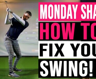 How To Fix Your Golf Swing During Lockdown | Monday Shank Ep.1