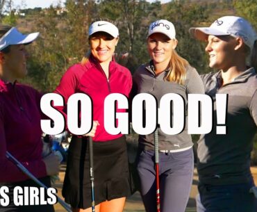 ALANA (LPGA) & PARIS MAKE A DANGEROUS TEAM, CAN THEY WIN THE MATCH?