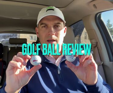 FLYT Golf. Golf ball review. Titliest Pro V1X/Callaway Chrome Soft X. #golf #productreview #golfball