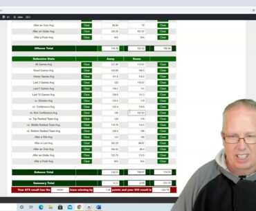 ATS Calculator NBA Computer Prediction 1-15-21 - Raymond Report