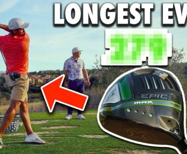 My Record Longest Drive Ever! | 2021 Callaway Epic Driver