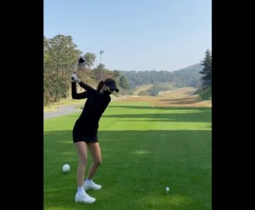 Golf Swing| Golf Fashion| KLPGA