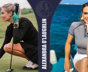 Alexandra O'Laughlin is a professional model and golfer | Golf Swing 2021