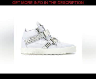 TOP Men Fashion Shoes Crystal Spiked White Shoes Casual Men Height Increasing High Top Sneakers For
