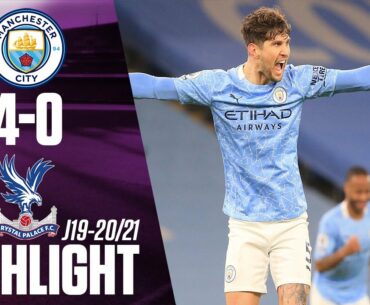 Highlights & Goals | Manchester City vs. Crystal Palace 4-0 | Telemundo Deportes