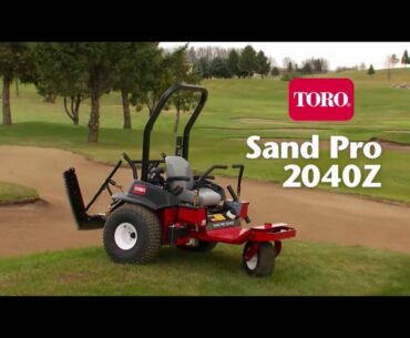 TORO Sand Pro 2040Z, Bunker Equipment for Golf Courses in India from IPI - Toro Commercial Equipment