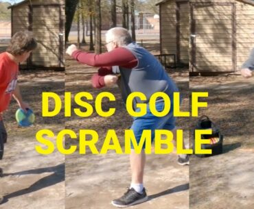 Disc Golf Scramble at Riverwood Middle School