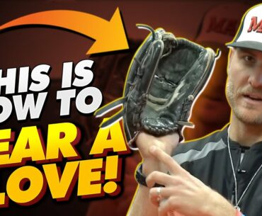 How To Wear Your Baseball Glove (THE RIGHT WAY!)