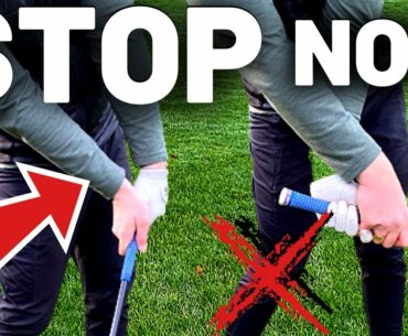 You've been swinging the club WRONG!